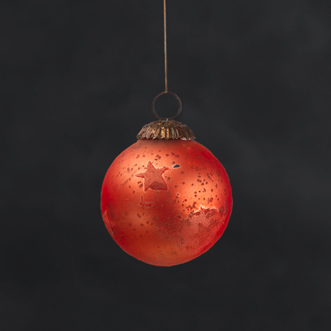 Новогодняя игрушка шар Restoration Hardware ATJ 449