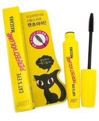 Тушь для ресниц Jigott Cat's Eye Perfect Volume Mascara с мягкой кремовой текстурой 12 мл