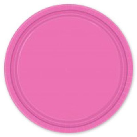 Тарелки Bright Pink (Ярко-розовый/Фуксия), 17 см, 8 шт.
