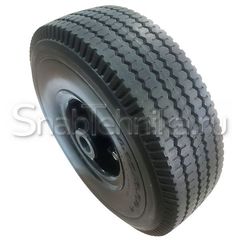 Колесо литое,  вспененный полиуретан 250 мм, со стальным  диском  PV1804, симметричное