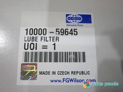 Фильтр масляный / OIL FILTER АРТ: 10000-59645