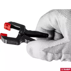 ЗУБР МЗ-40, 38 х 38 мм, пружинный зажим (32247-4)