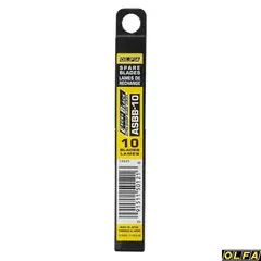 OLFA EXCEL BLACK, 9 мм, 10 шт, в боксе, сегментированные лезвия (OL-ASBB-10)