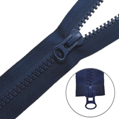 Молния трактор Т5, 2 бегунка, L 75 см, тёмно-синий