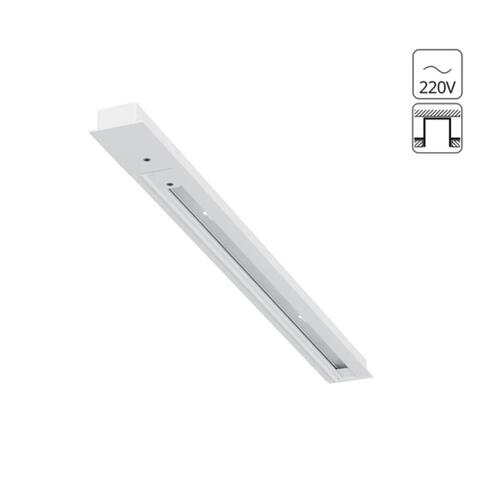 Шинопровод однофазный встраиваемый Arte Lamp TRACK ACCESSORIES A550133 1м