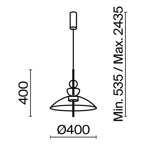 Подвесной светодиодный светильник Maytoni Bangkok MOD185PL-L11B3K3