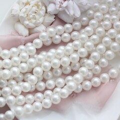 УЦЕНКА!!! Майорка белая 12 мм, 1 нить, У129