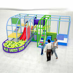 Детский игровой лабиринт «В мире забав»