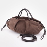 Сумка Саломея 2016 эко-замша шоколад