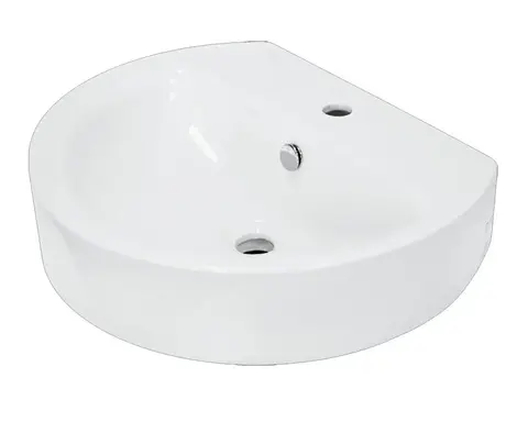 Sanita Luxe Best 55 WB.PD/Best/55-C/WHT.G/S1 Раковина подвесная, белая