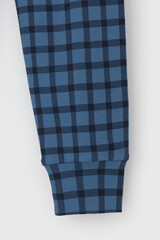 пижама  для мальчика  К 1541/синяя волна,клетка