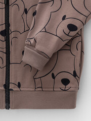 жакет  для мальчика  КР 302777/бразильский дуб,мишка к654