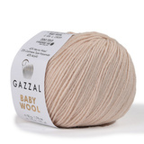 Пряжа Gazzal Baby Wool 839 песочный