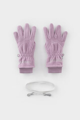 перчатки  для девочки ФЛ 10001/25/51 ГР