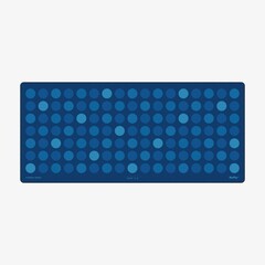 Коврик на рабочий стол Nuphy Deskmat G80 (Mystic Indigo) (Deskmat_G80_MI)