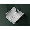 Ceramica Nova Aura CN2005 Умывальник с 1 отверстием для смесителя, без перелива, 43x39, цвет: белый