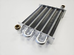 Теплообменник основной (10-24кВт) для FERROLI Fortuna Pro/Fortuna Special (крепление - резьба) (арт. 398063900)