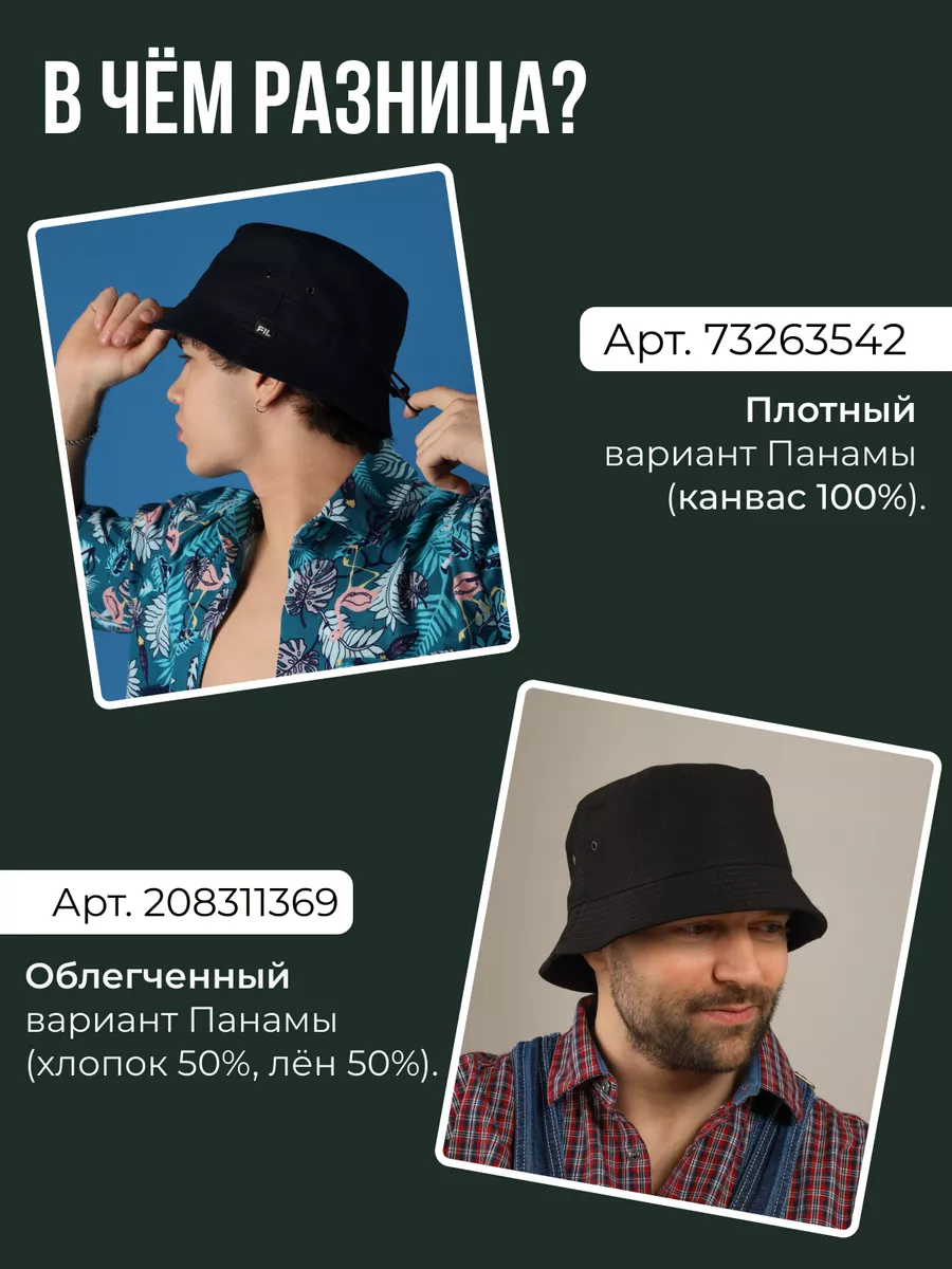 Панама повседневная летняя на пляж