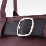 Сумка Саломея 2006 наппа бордо + черный