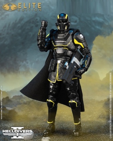 Фигурка Броня B-1 Tactical из игры Helldivers 2 McFarlane Elite Edition