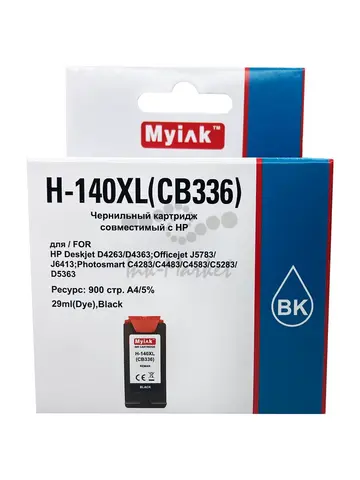 Картридж MyInk 140XL CB336 для HP DJ D4263 (R) Black