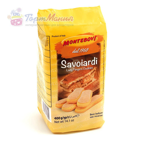 Печенье савоярди Savoiardi MONTEBOVI, 400 г