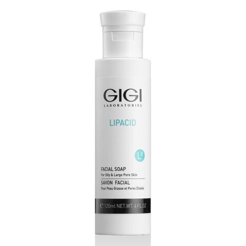 Бактерицидное мыло для проблемной кожи LIP FASE SOAP LIPACID, GiGi, 120 мл