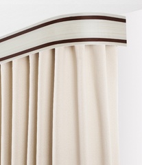 Пластиковый карниз Legrand 2-х рядный Лайн 3000 мм