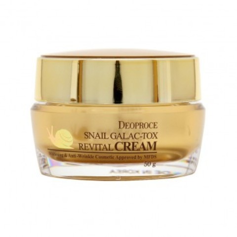 Deoproce Snail Крем с муцином улитки Deoproce Snail Galac Revital Cream 50 г