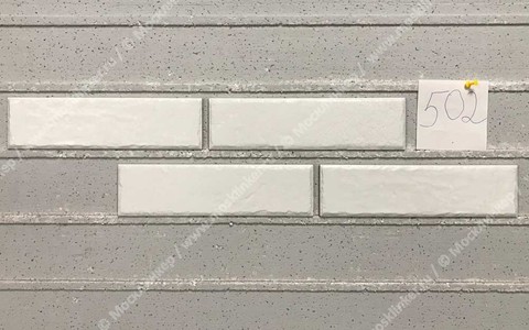 Cerrad Foggia Bianco, белая - Клинкерная плитка для фасада и внутренней отделки