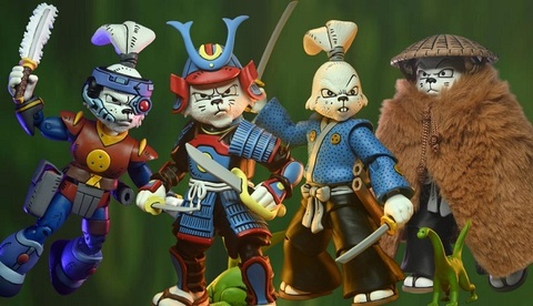 Фигурки NECA Usagi Yojimbo (Year of the Rabbit) (4-Pack)