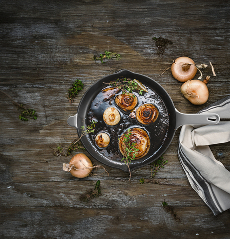 Сковорода 27см Voeux Gracieuse серая