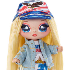 На На На Сюрприз Эрика Фезертон Белоголовый Орел Гламурная Серия 2 Металлик