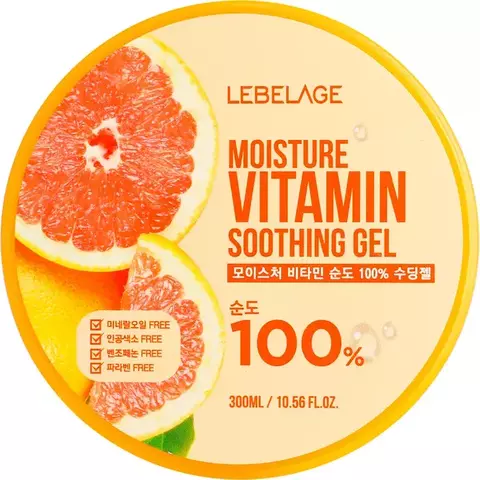 Lebelage Vitamin Moisture Purity 100% Soothing Gel Гель для тела восстнавливающий витаминный