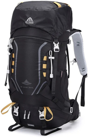Картинка рюкзак туристический Ai One 8109S black-yellow - 5