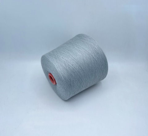Manifatture Tessili Bresciane (пр.Италия), art-Carla 2/50 2500м/100гр,60%Хлопок 40%Меринос, цвет- Серый(485) , арт-31907