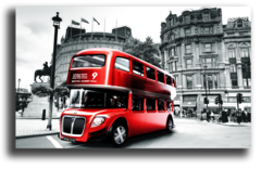 Постер "Лондонский автобус"