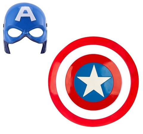 Мстители Война бесконечности щит и маска Капитана Америки