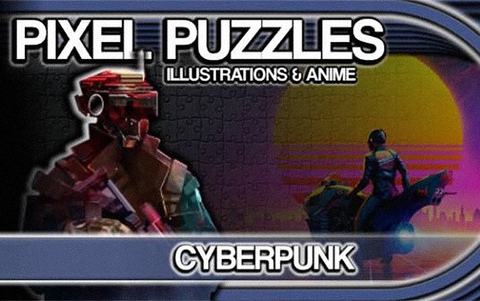 Pixel Puzzles Illustrations & Anime - Jigsaw Pack: Cyberpunk (для ПК, цифровой код доступа)
