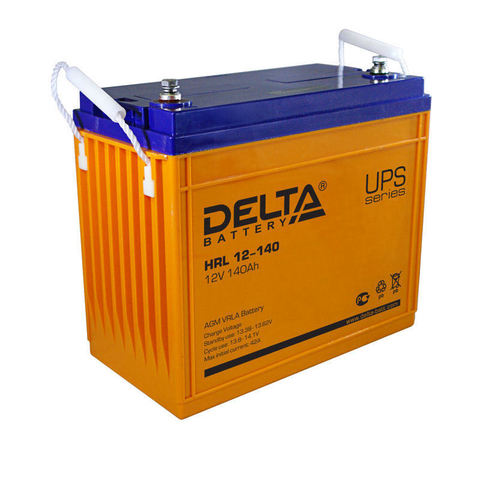 Герметичный свинцово-кислотный аккумулятор Delta HRL