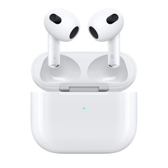 Беспроводные наушники Apple AirPods 3 Lightning Charging Case, White (Белый)