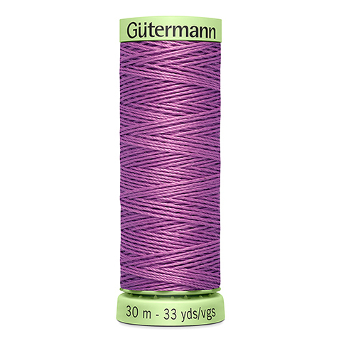 Нить Top Stitch 30/30 м для декоративной отстрочки, Gutermann, 716 сиренево-розовый