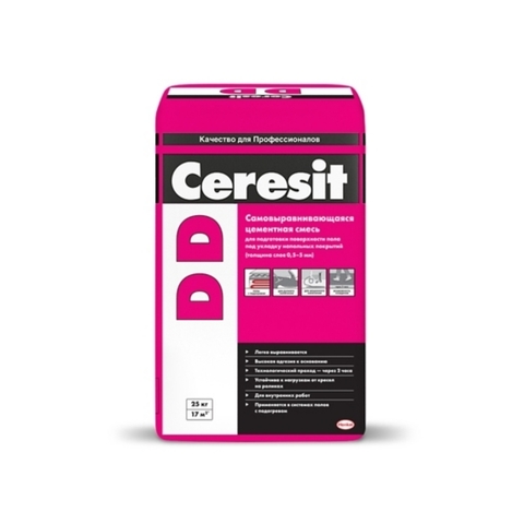 Ceresit DD/Церезит ДД самовыравнивающаяся смесь для пола