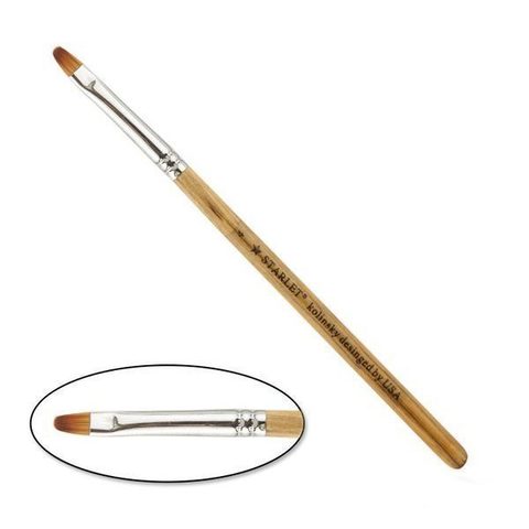 Кисть для геля Starlet съёмная ручка №4