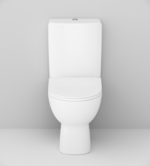 Напольный унитаз-компакт, с сиденьем AM.PM  Gem - C908607SC