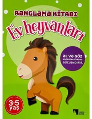 Ev Heyvanları 3-5 Yaş (rəngləmə)