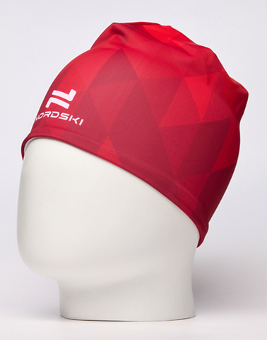 Элитная лыжная гоночная шапка Nordski Race Red