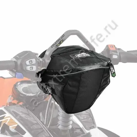 Arctic Cat Inc. 5639-709 Сумка на руль двойная c возможностью установки подогрева сумки снегоходов M