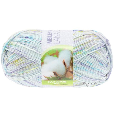 Lana Grossa Meilenweit Solo Cotone Spray купить пряжу - www.knit-socks.ru