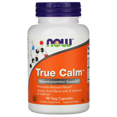 Now Foods, True Calm, 90 растительных капсул